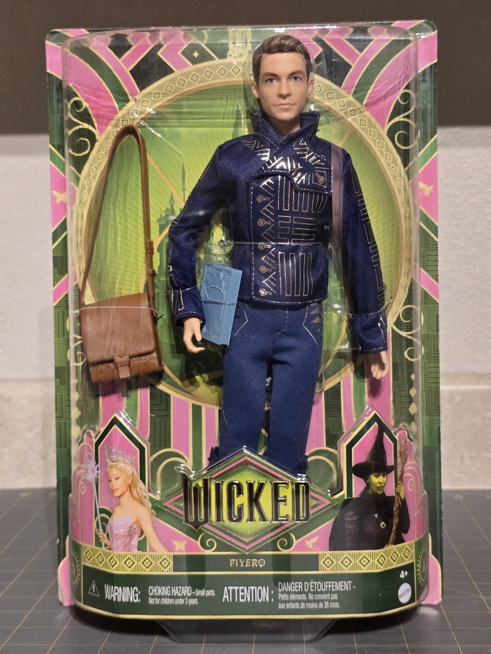 Wicked Fiyero Doll in Original Packaging (Error)